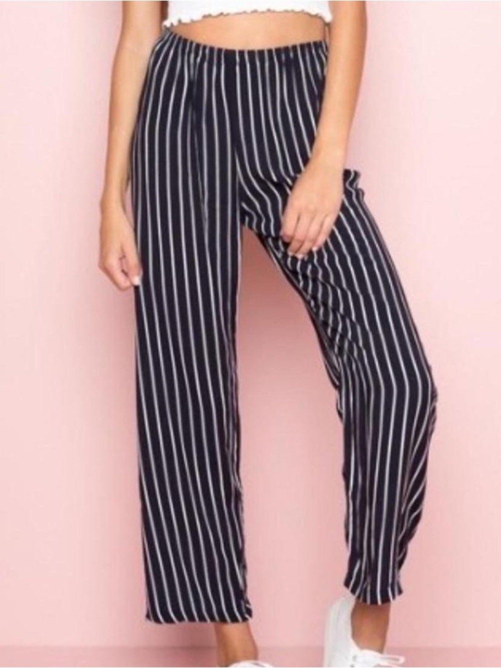 Brandy Melville Frankie Navy Pants